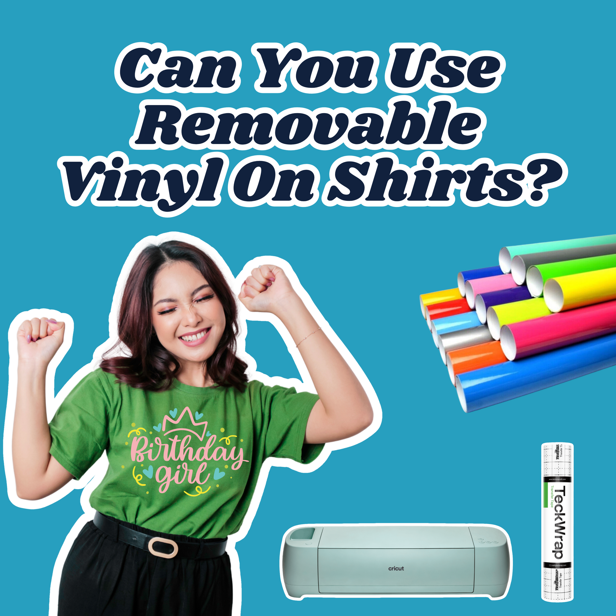 Can You Use Removable Vinyl On Shirts?