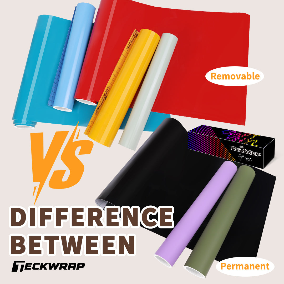 What Is The Difference Between Permanent Vinyl And Removable Vinyl