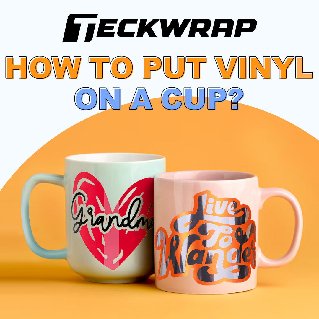 How To Put Vinyl On A Cup