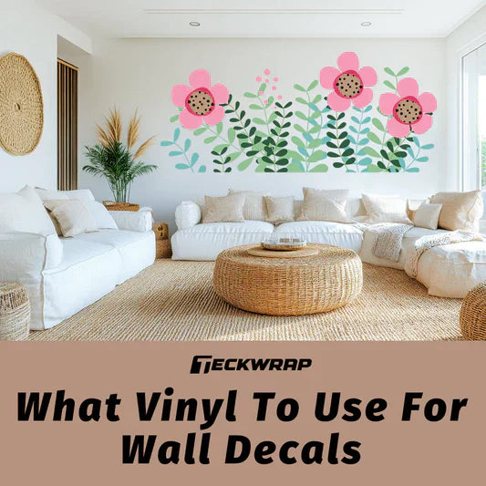 What Vinyl To Use For Wall Decals Plus Tips On How To Apply It? Banner