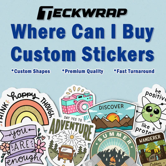 Where Can I Buy Custom Stickers? Banner