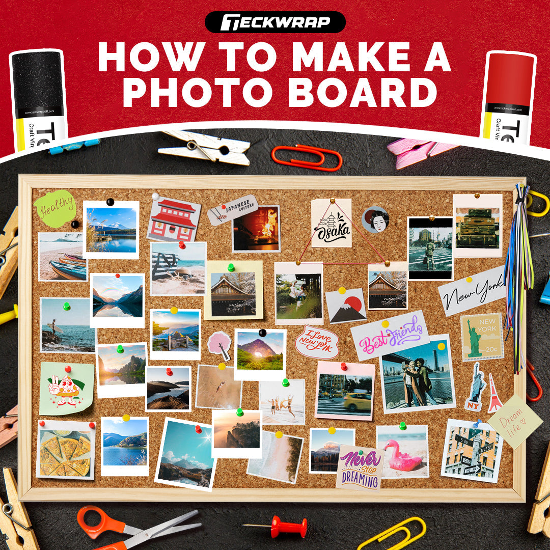 how to make a photo board