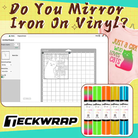 Do You Mirror Iron On Vinyl? Banner