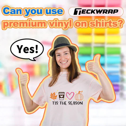 Can You Use Premium Vinyl On Shirts Banner