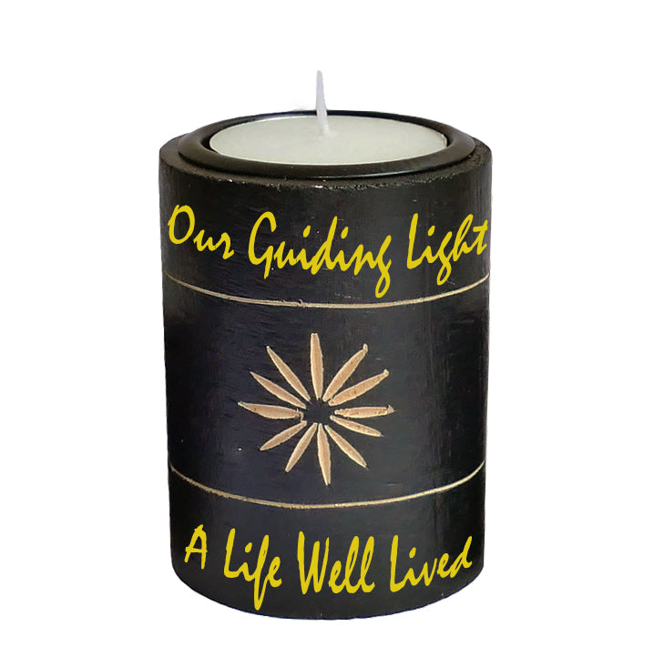 Celebration of Life Table Centerpieces in Honor of a Loved One Banner