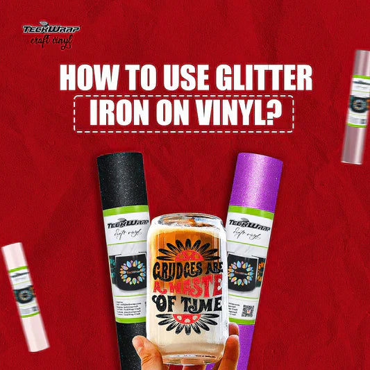 How To Use Glitter Iron-On Vinyl? Banner