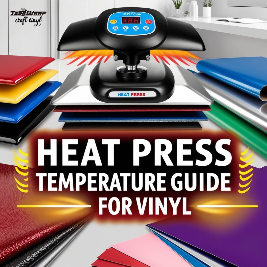 Heat Press Temperature Guide For Vinyl