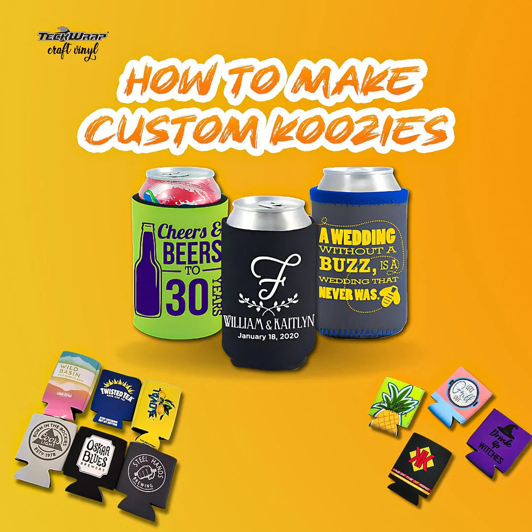 How To Make Custom Koozies? Banner