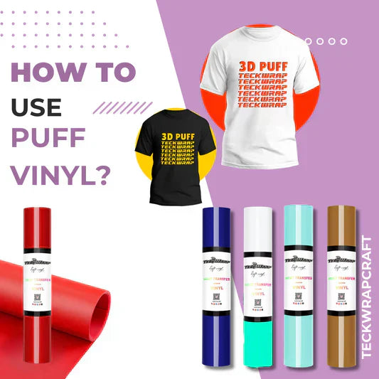 How To Use Puff Vinyl? Banner