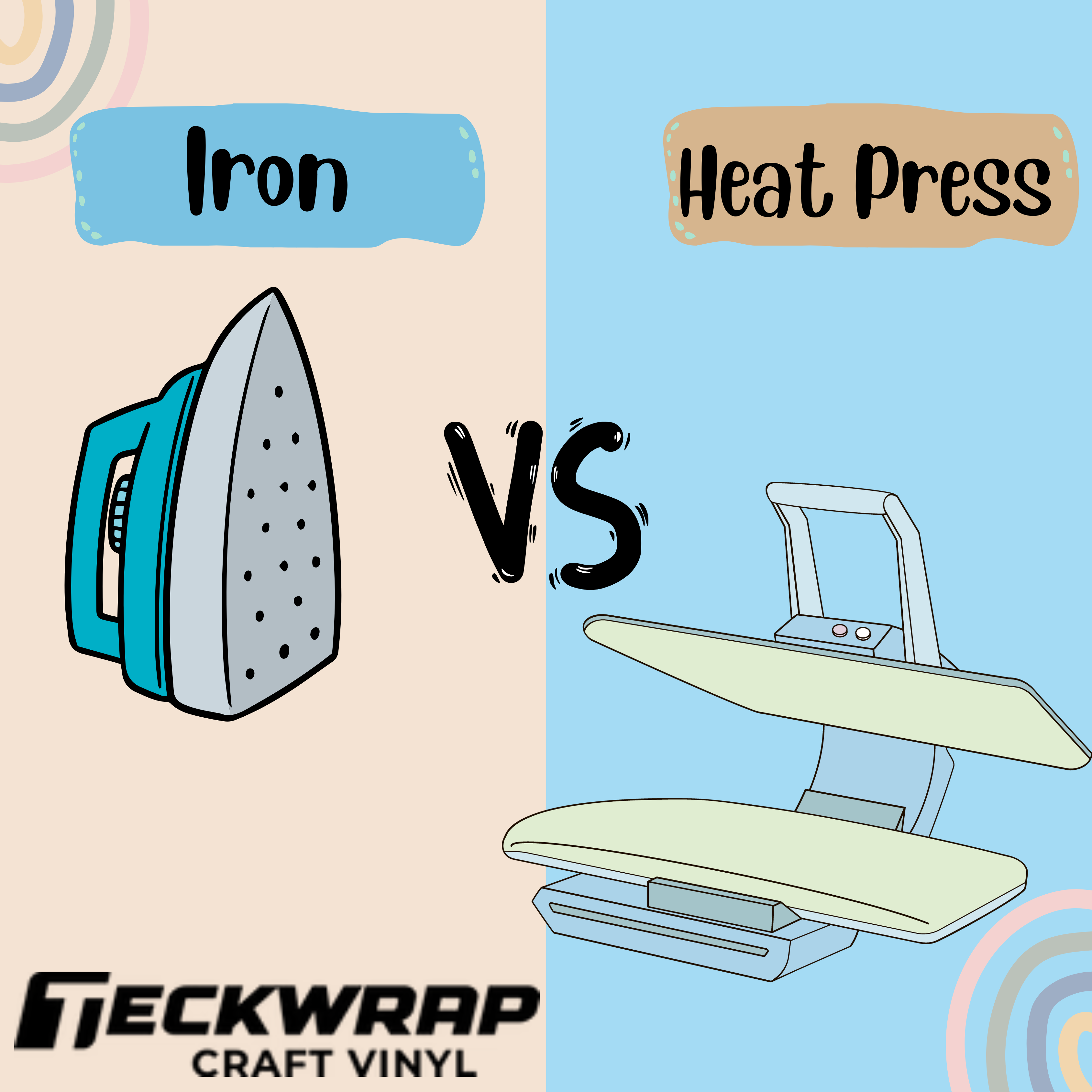 Can You Use An Iron Instead Of A Heat Press?