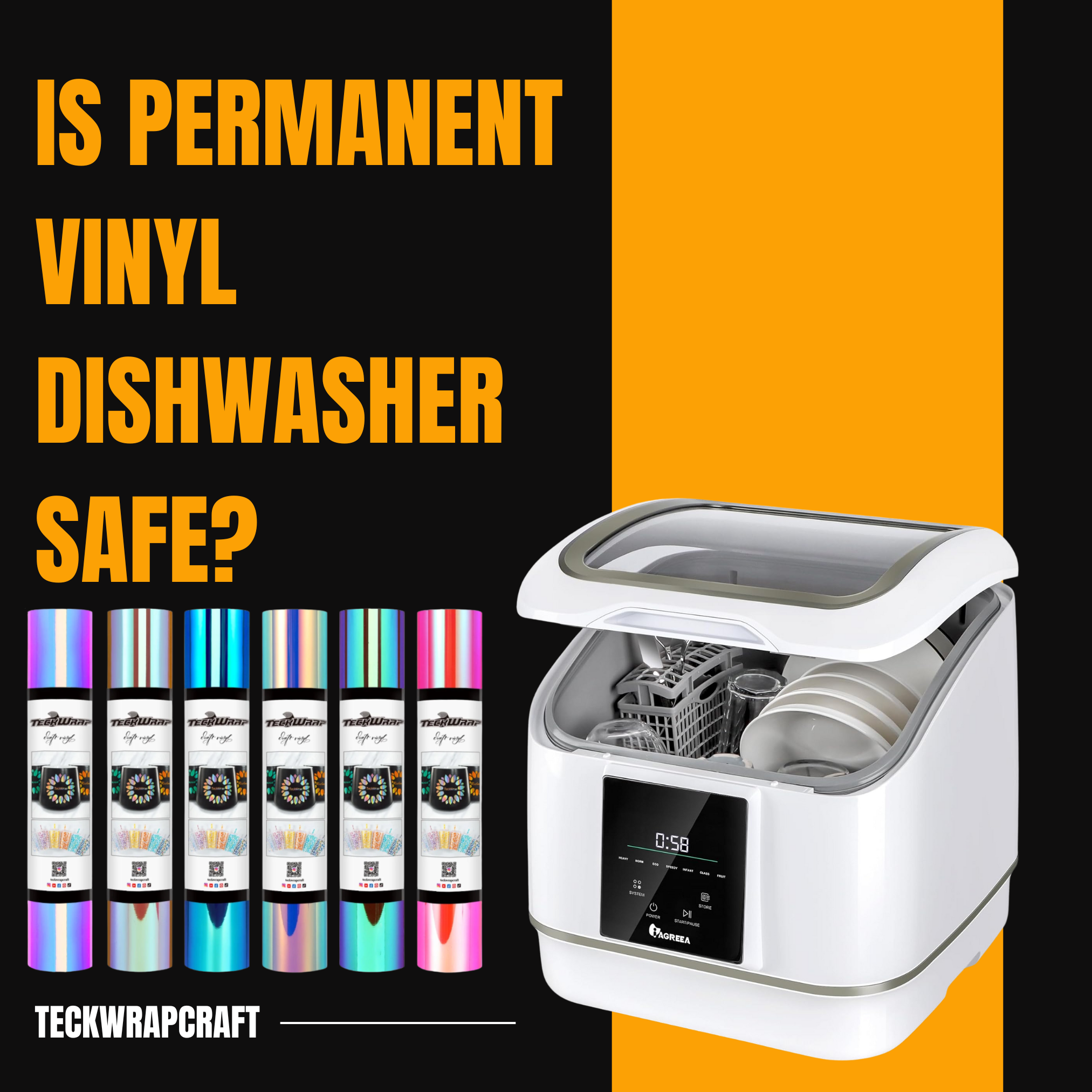 Is Permanent Vinyl Dishwasher Safe