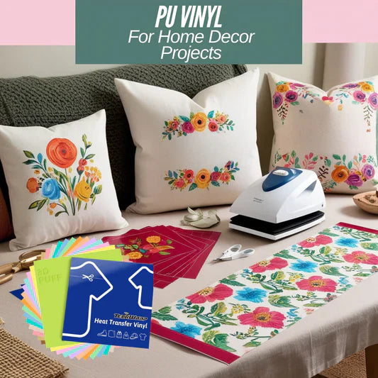 PU Vinyl For Home Decor Projects Banner