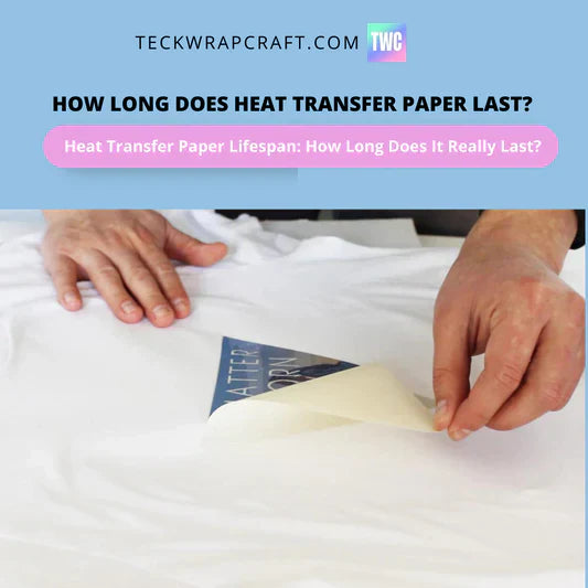 How Long Does Heat Transfer Paper Last? Banner