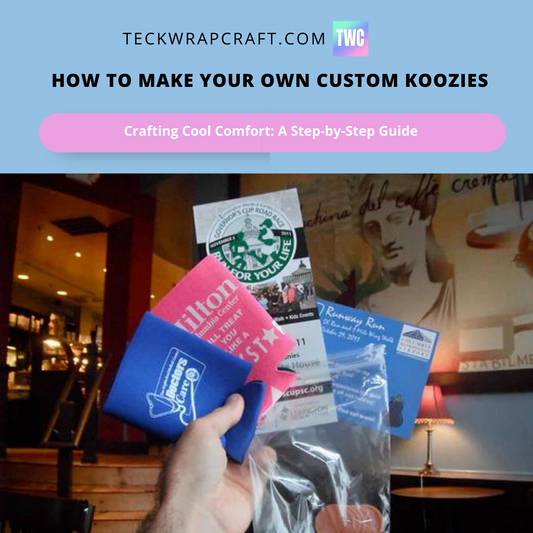 How To Make Your Own Custom Koozies or Add To Your Custom Product Offers! - copy