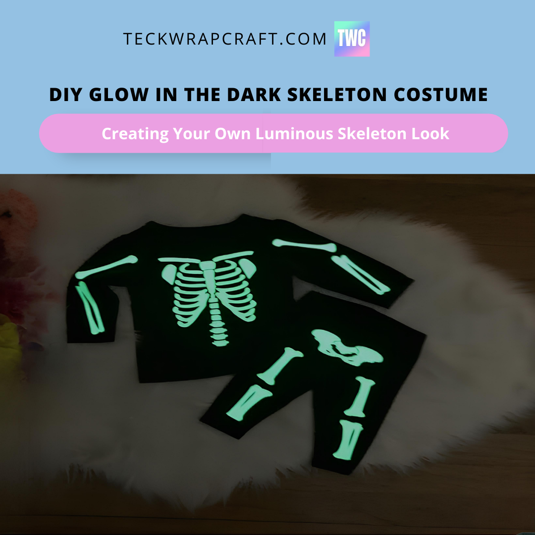 How to Make Glow In The Dark Skeleton Costume