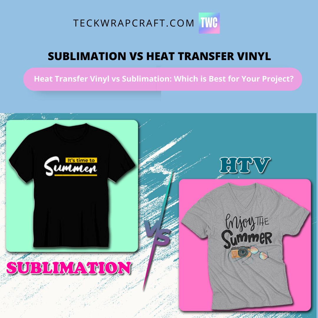 Sublimation vs Heat Transfer Vinyl