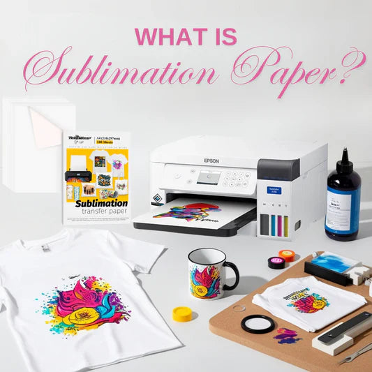 What Is Sublimation Paper? The Ultimate Guide Banner