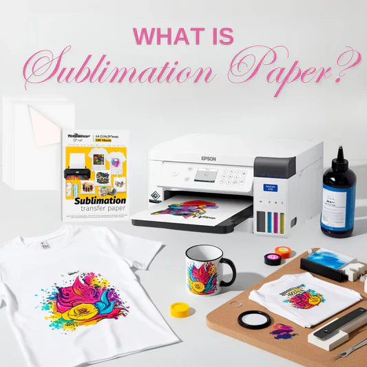 What Is Sublimation Paper? The Ultimate Guide Banner