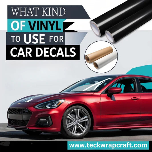 What Kind Of Vinyl To Use For Car Decals Banner
