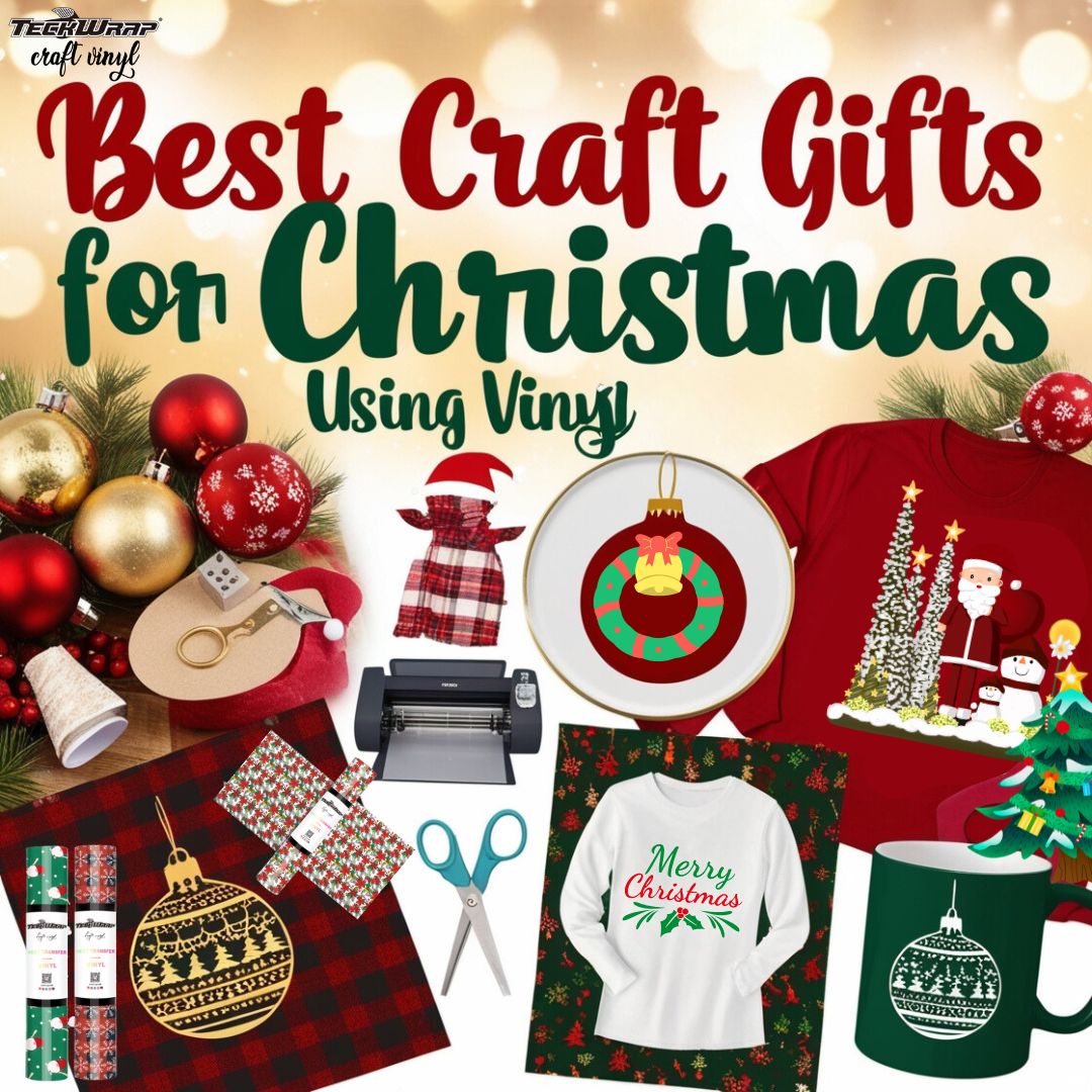 best craft gifts for Christmas using vinyl