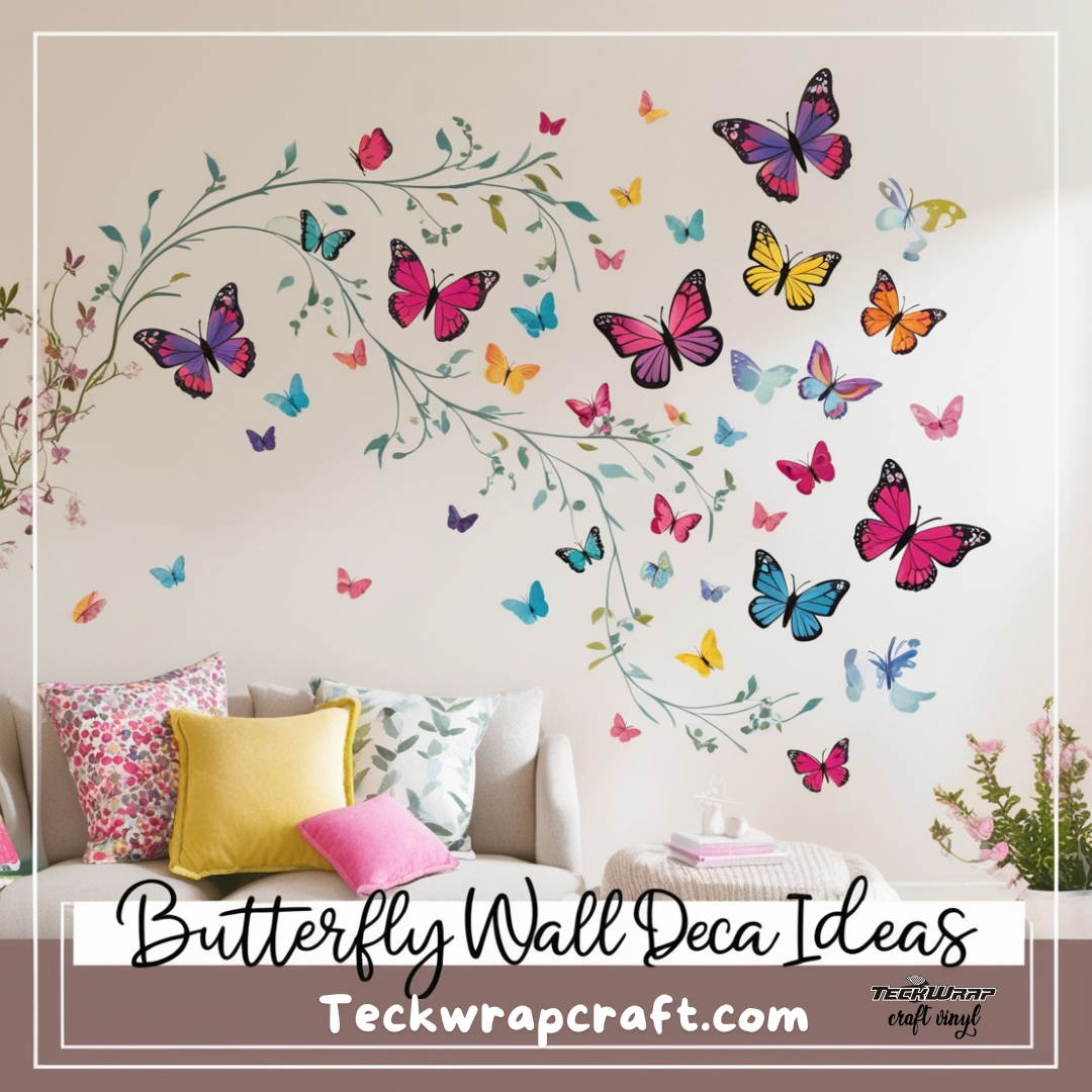 butterfly wall decal ideas