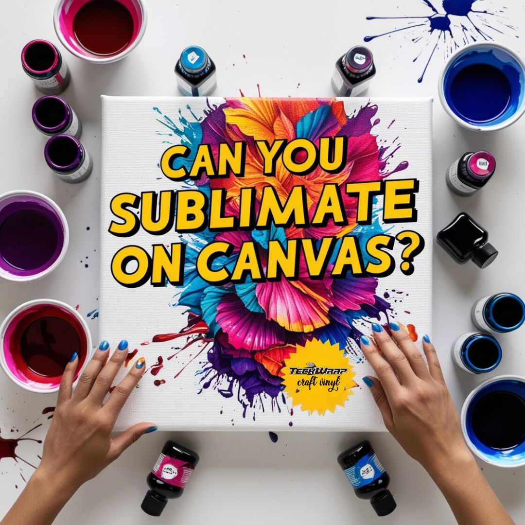 can you sublimate on canvas