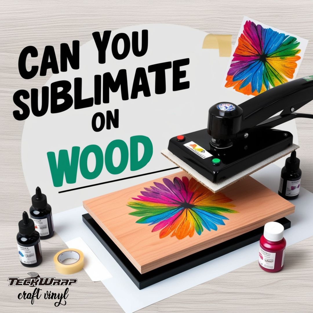 can you sublimate on wood