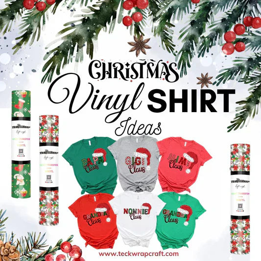Christmas Vinyl Shirt Ideas Banner