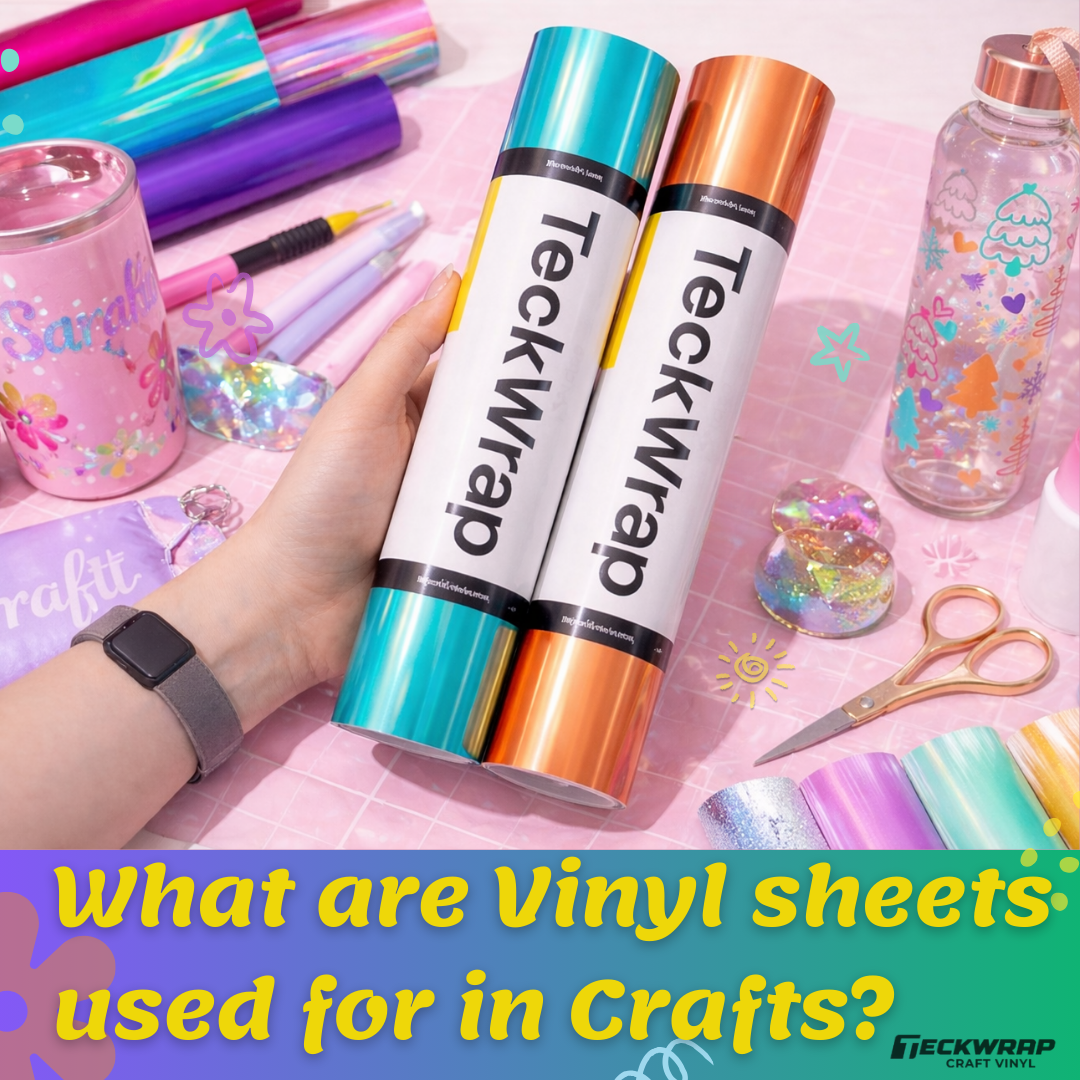 Vinyl Sheets In Crafts & DIY Projects Banner
