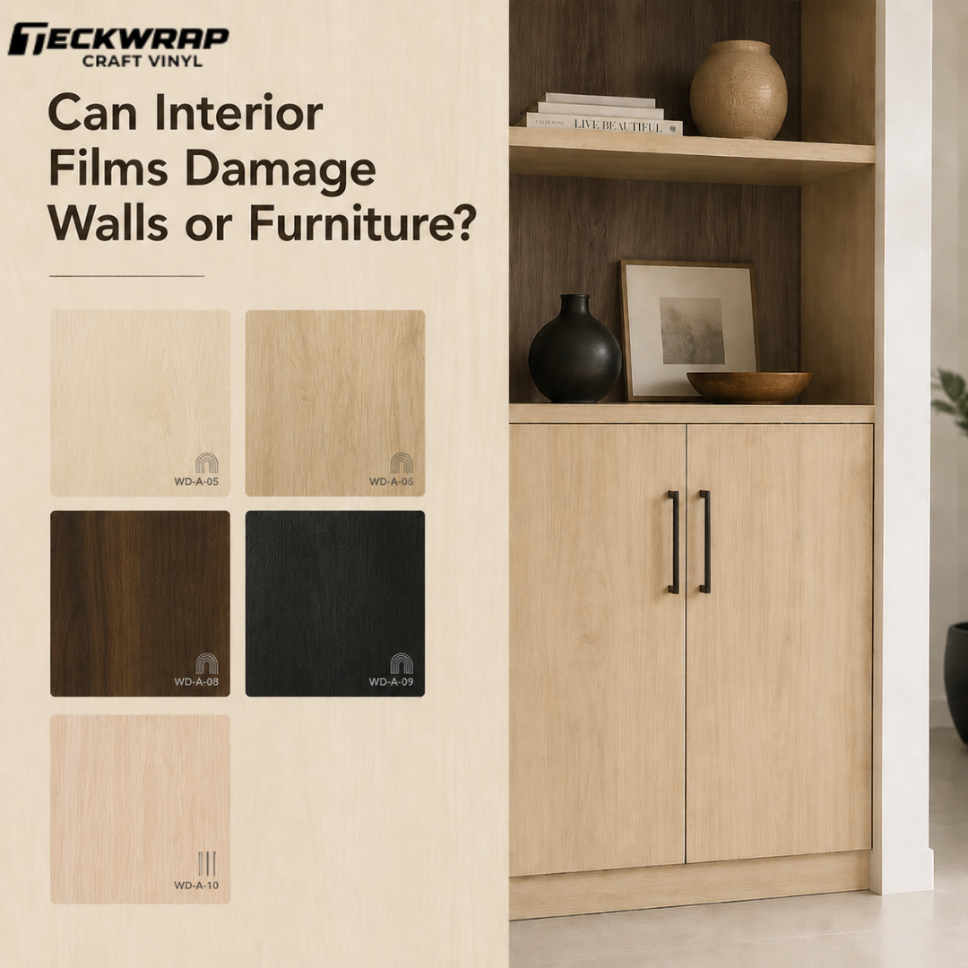 Can Interior Films Damage Walls or Furniture? Banner