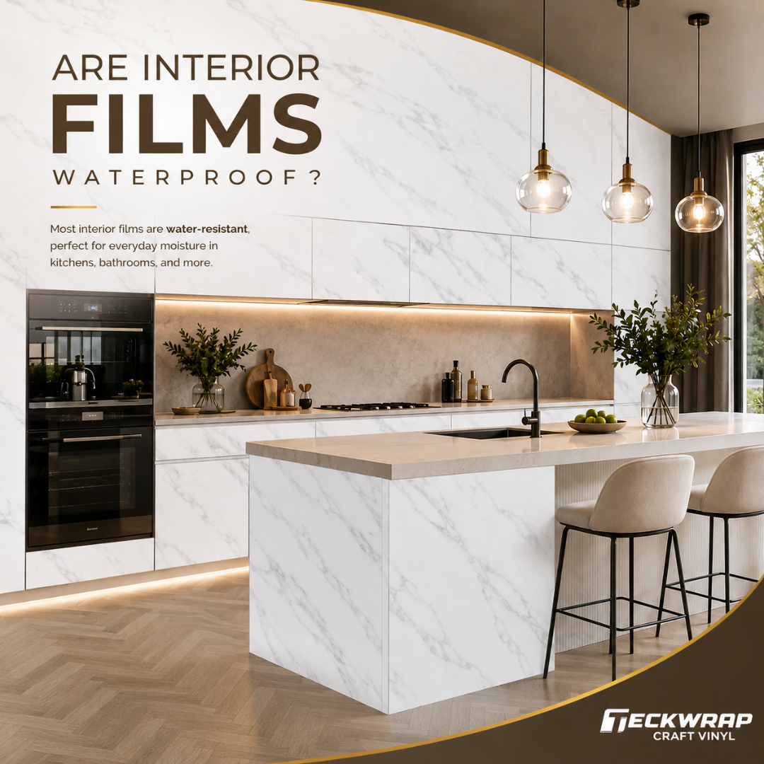 Are Interior Films Waterproof? Banner