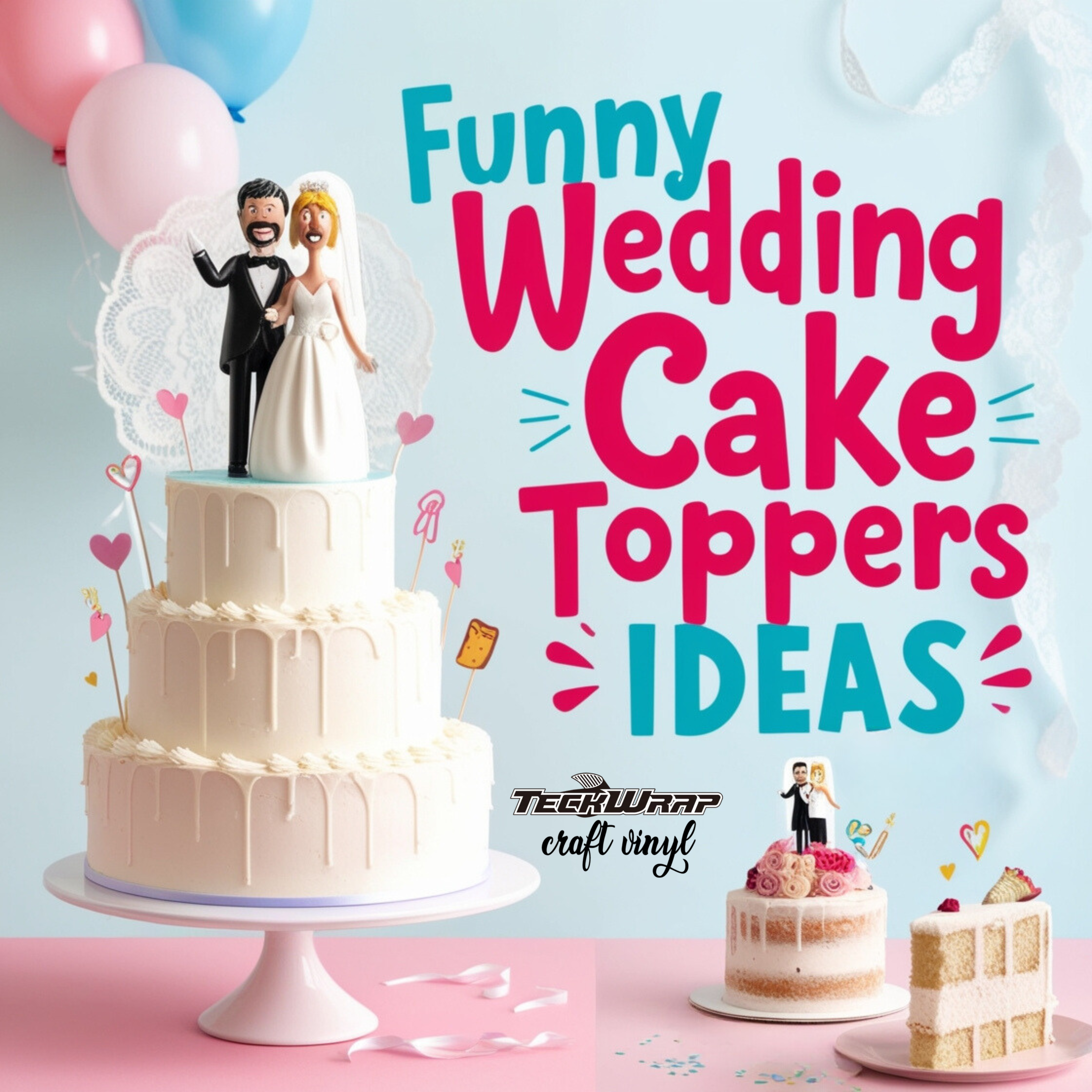 12 Ideas For Hilarious Funny Wedding Cake Toppers