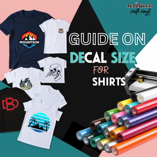 Guide On Decal Size For Shirts For Vinyl Printing Banner