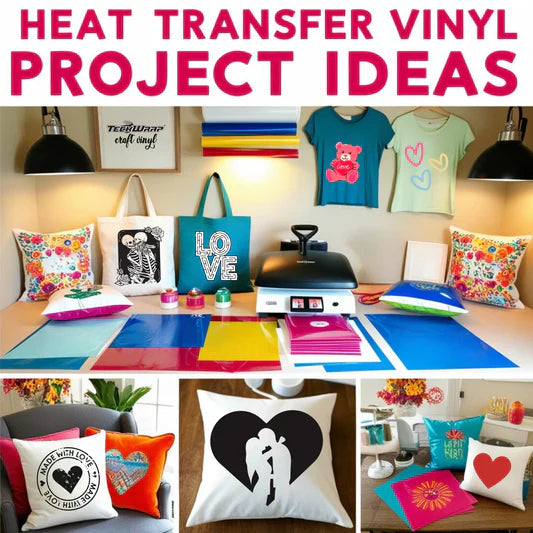 Heat Transfer Vinyl Project Ideas Banner