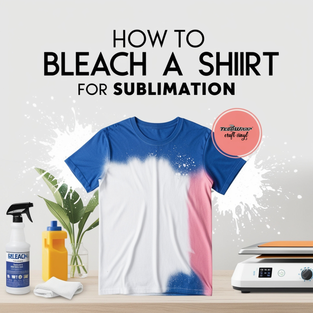 How To Bleach A Shirt For Sublimation