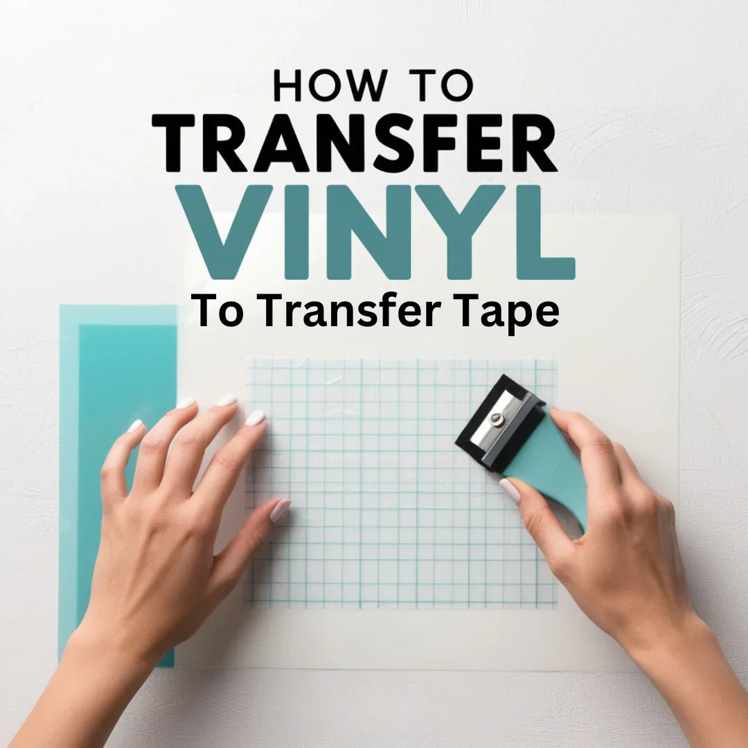 How To Transfer Vinyl To Transfer Tape? Banner