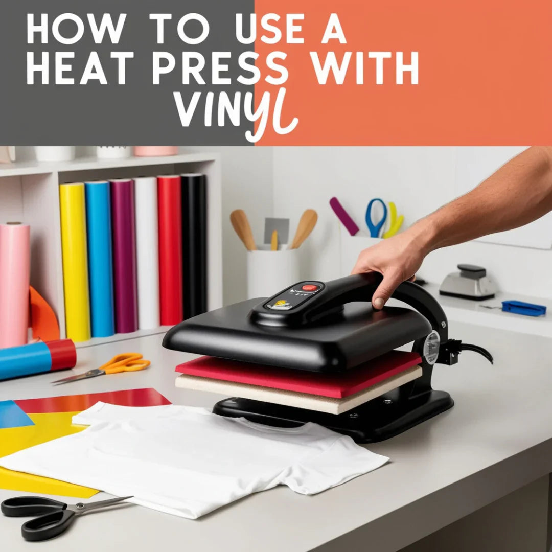 How to Use Heat Press With Vinyl?