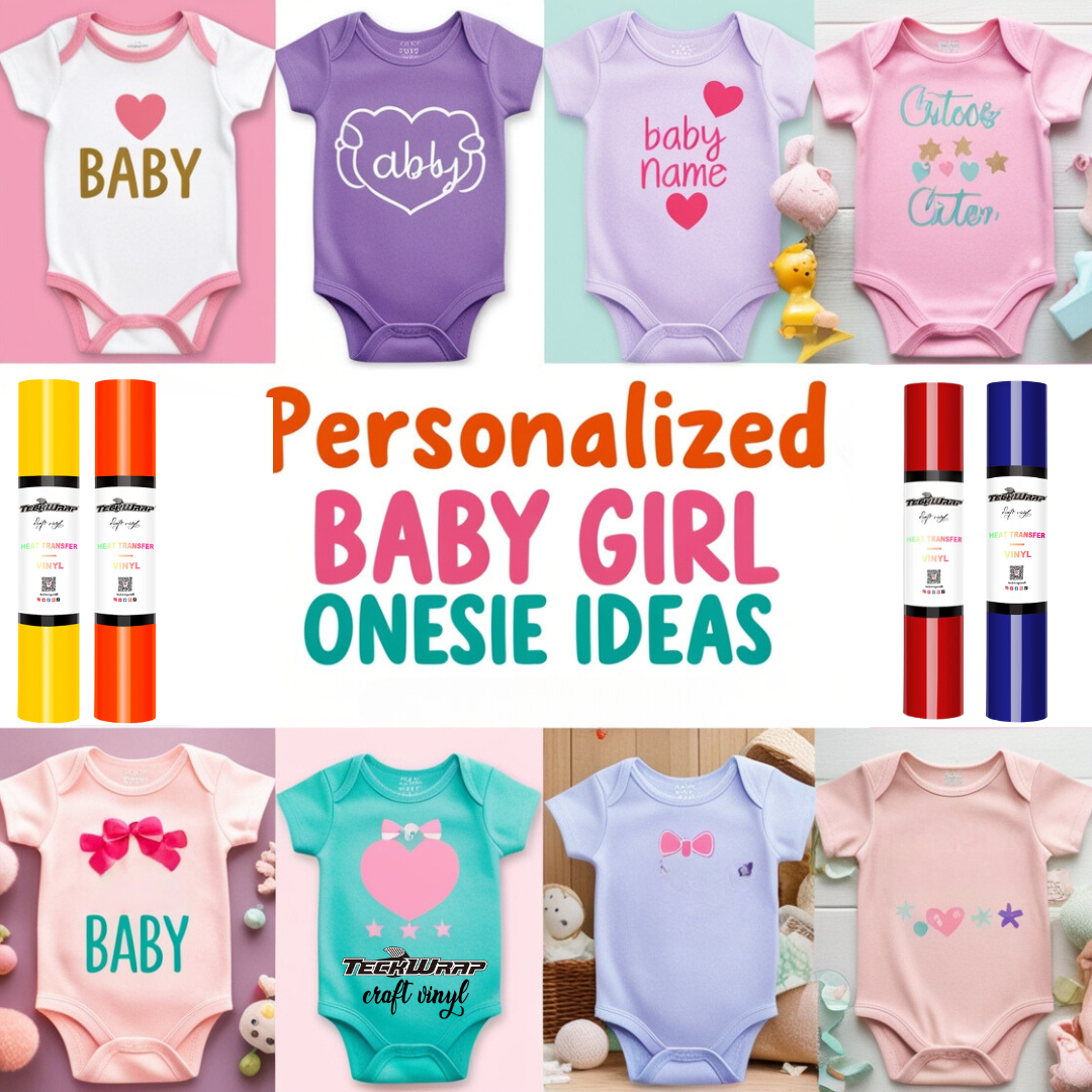 Personalized Baby Girl Onesie Ideas That Are Fun and Easy to Make