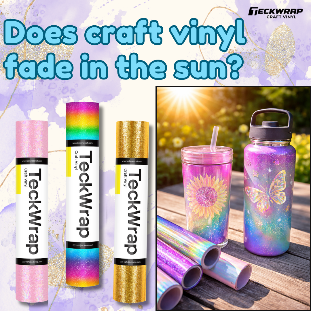Does craft vinyl fade in the sun? Banner