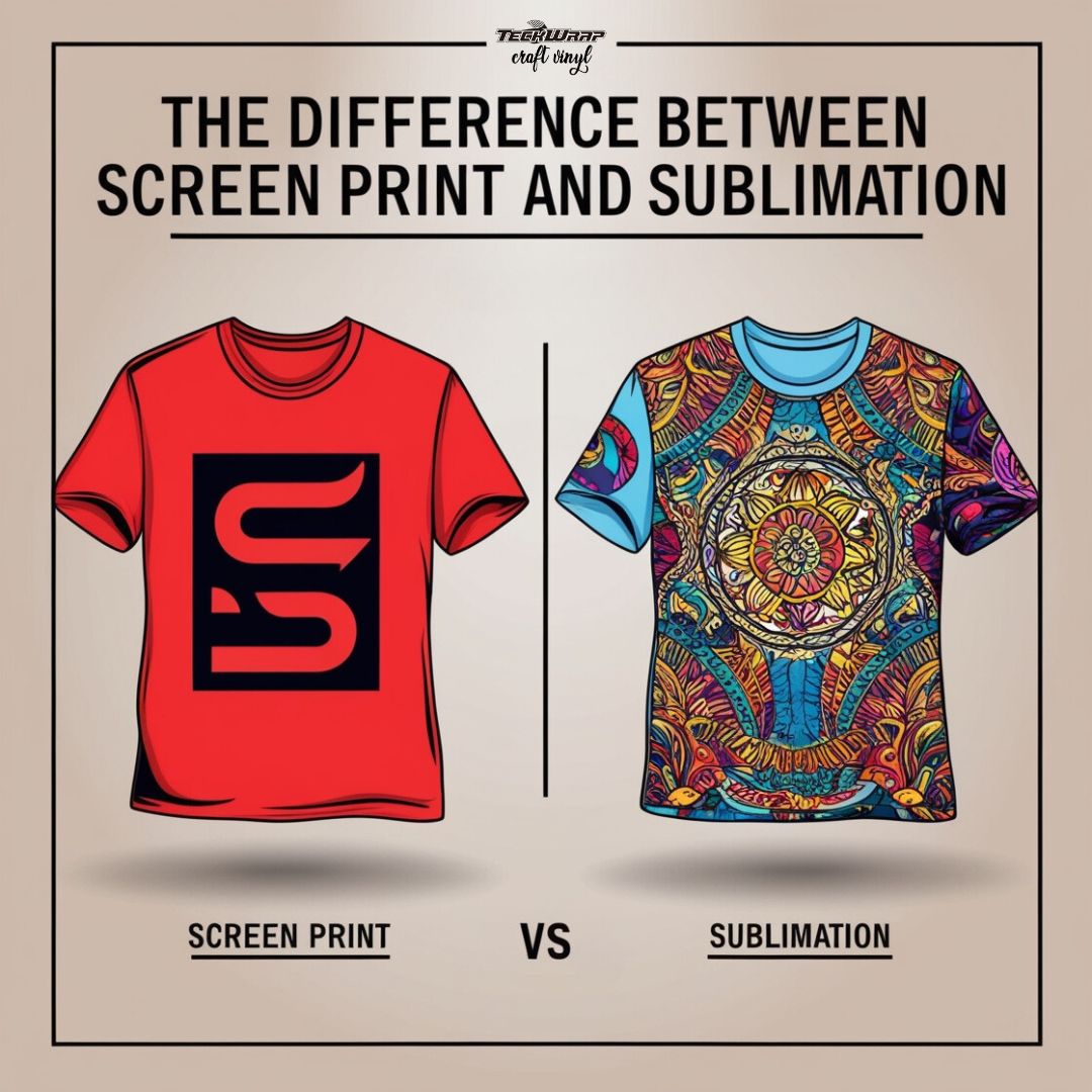 Difference Between Screen Print And Sublimation