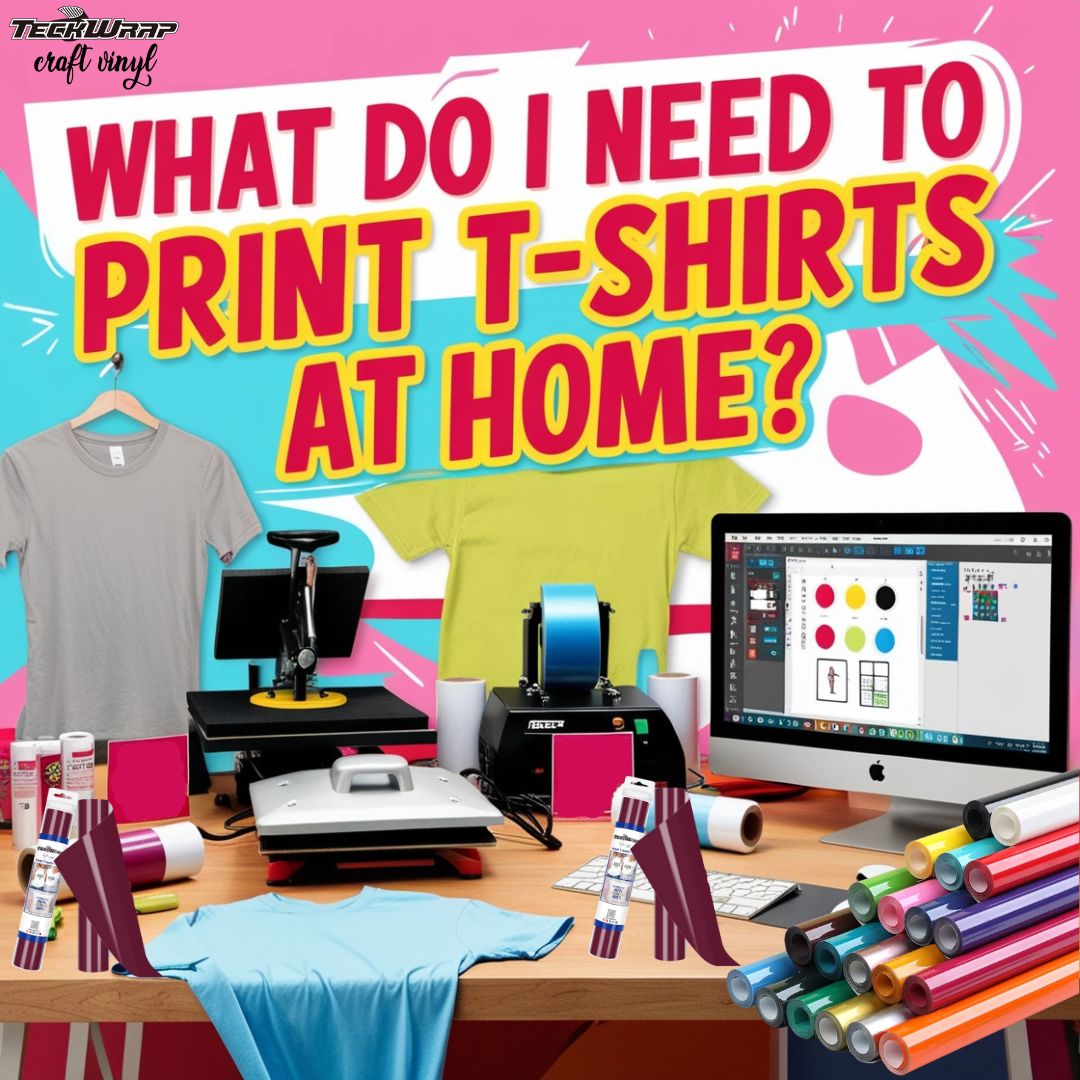 What Do I Need To Print T-Shirts At Home?