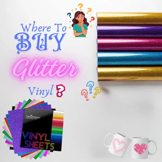 Where To Buy Glitter Vinyl? Banner