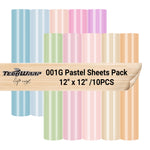 001G Pastel Color Sheets Pack 
