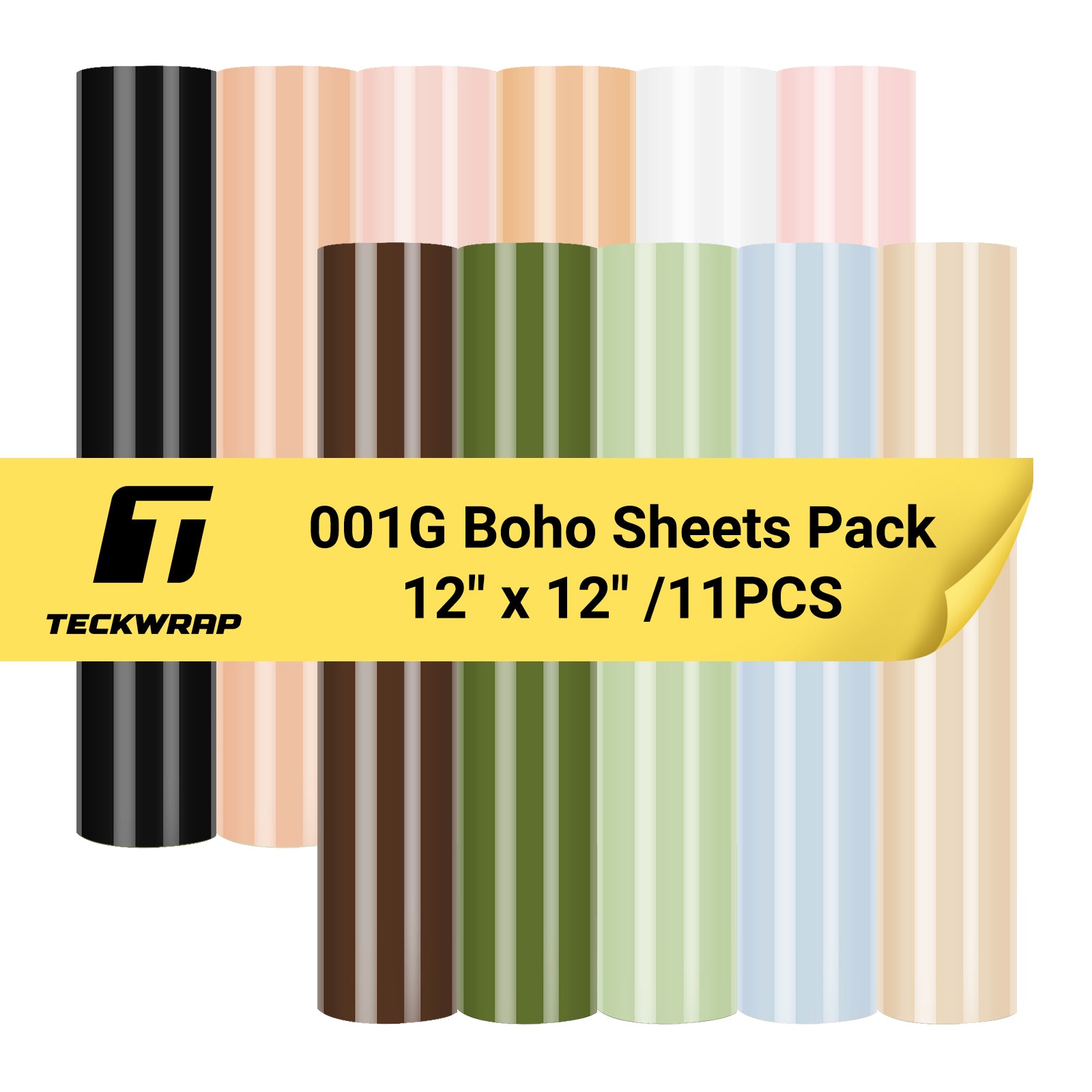 001G Boho Color Sheets Pack