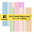001G Pastel Sheets Pack