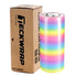 Candy Color Rainbow Stripes craft vinyl roll with TeckWrap box