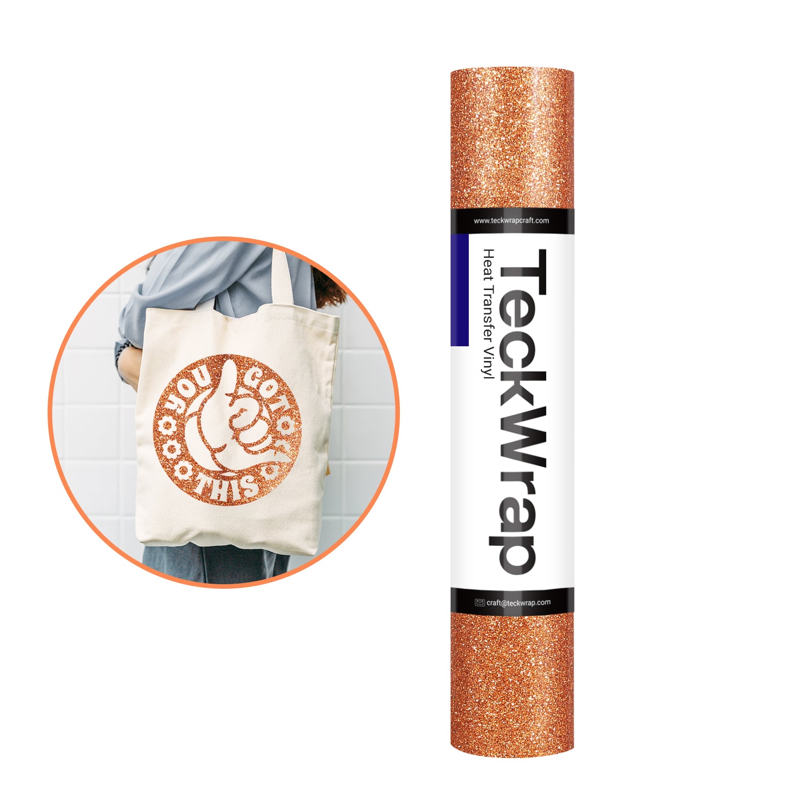Glitter Heat Transfer Vinyl