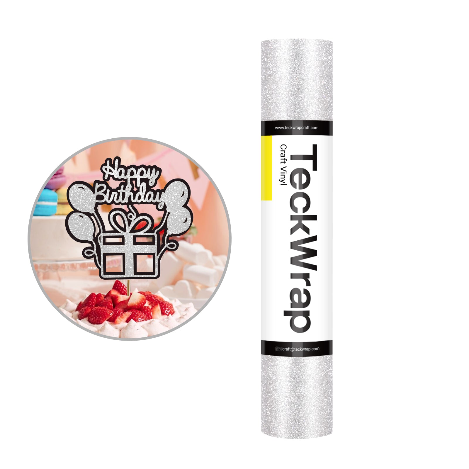 Burst Glitter Adhesive Vinyl
