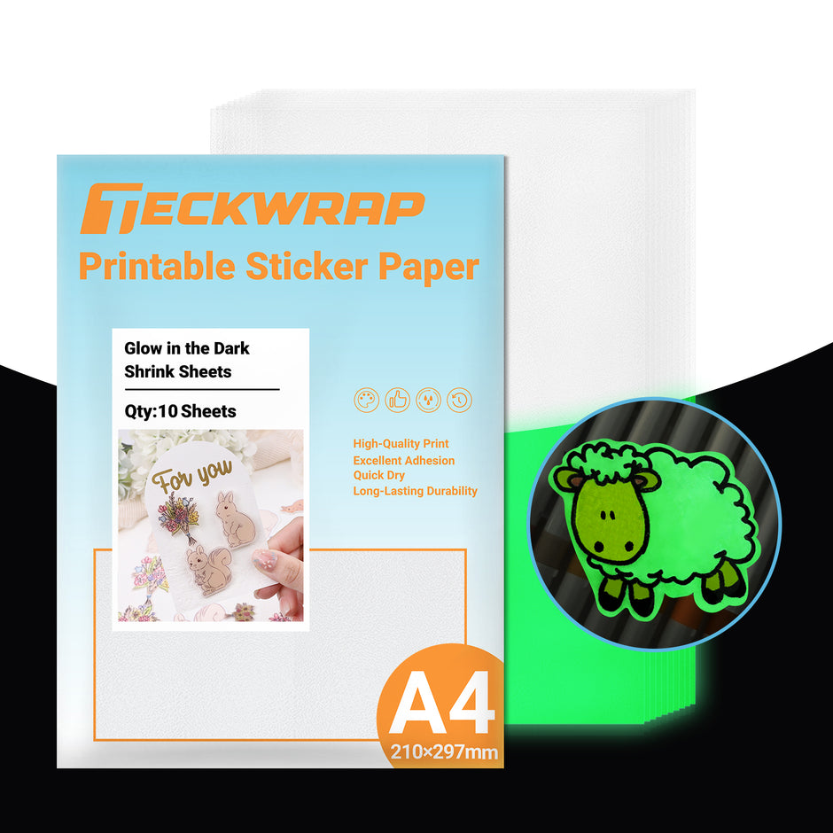 Inkjet Printable Shrink Sheets TeckWrapCraft