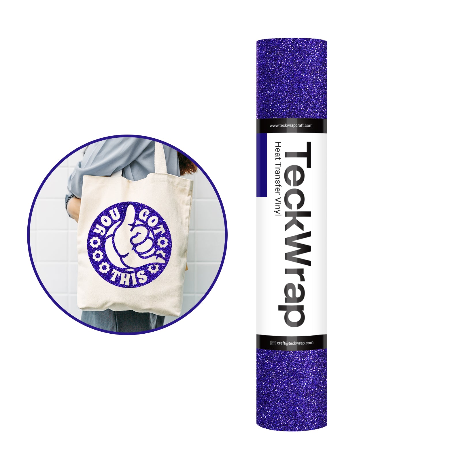Glitter Heat Transfer Vinyl